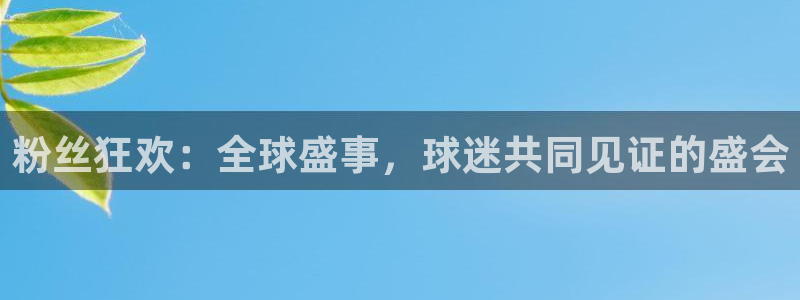 世界直播：粉丝狂欢：全球盛事，球迷共同见证的盛会